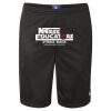 Unisex Polyester Mesh 9" Shorts with Pockets Thumbnail